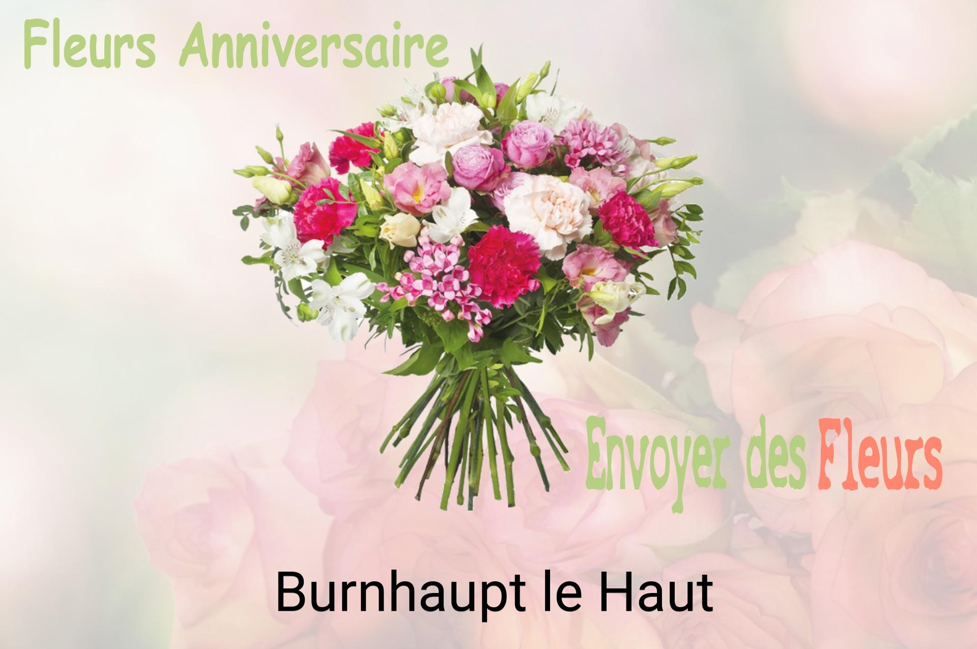 Bouquet de fleurs d’anniversaire livré à Burnhaupt-le-Haut